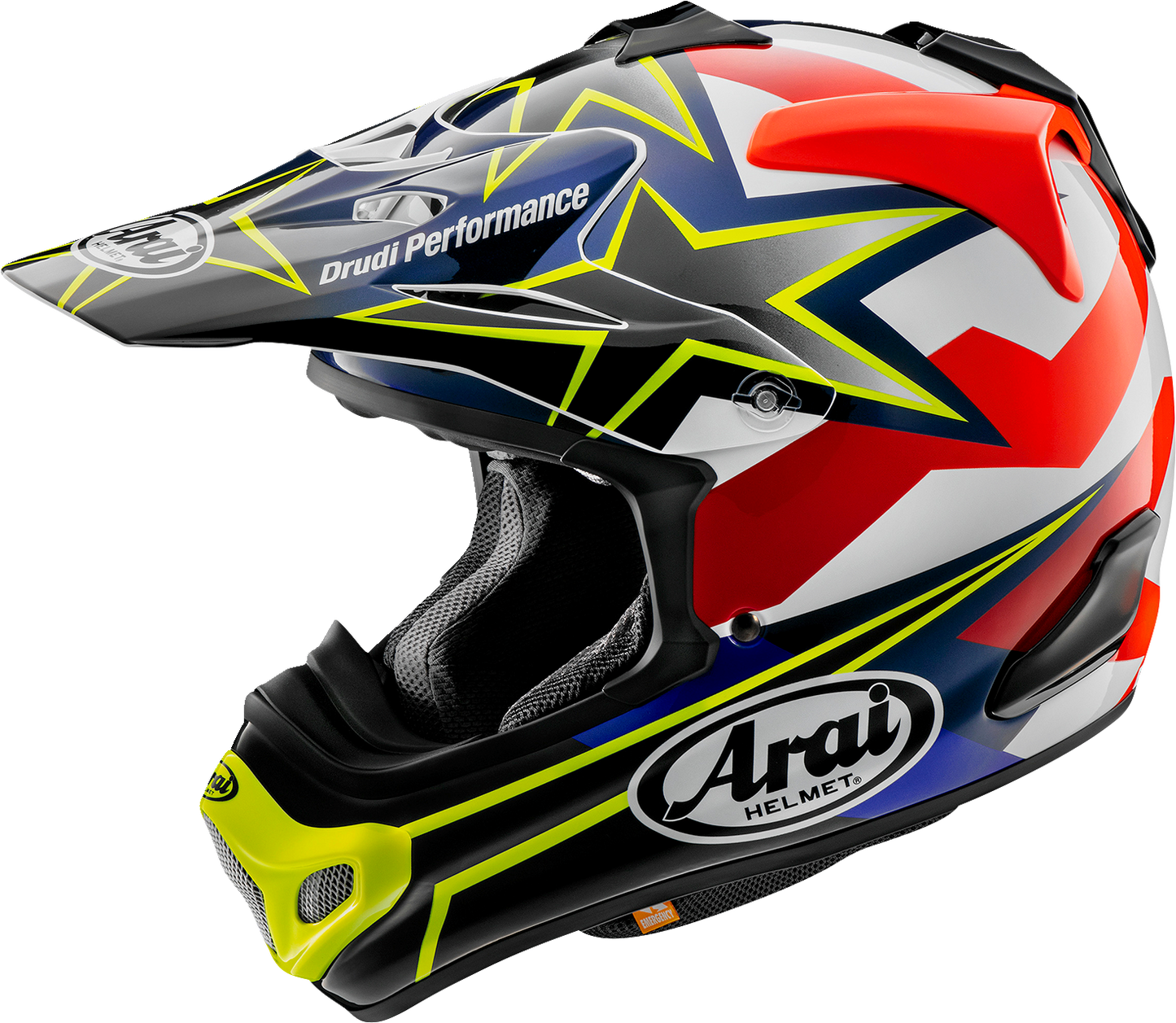 Arai Helmets - VX-Pro4 Helmet - Stars & Stripes - Yellow