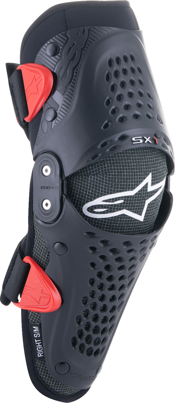 Alpinestars - Youth SX-1 Knee Protectors - Black/Red