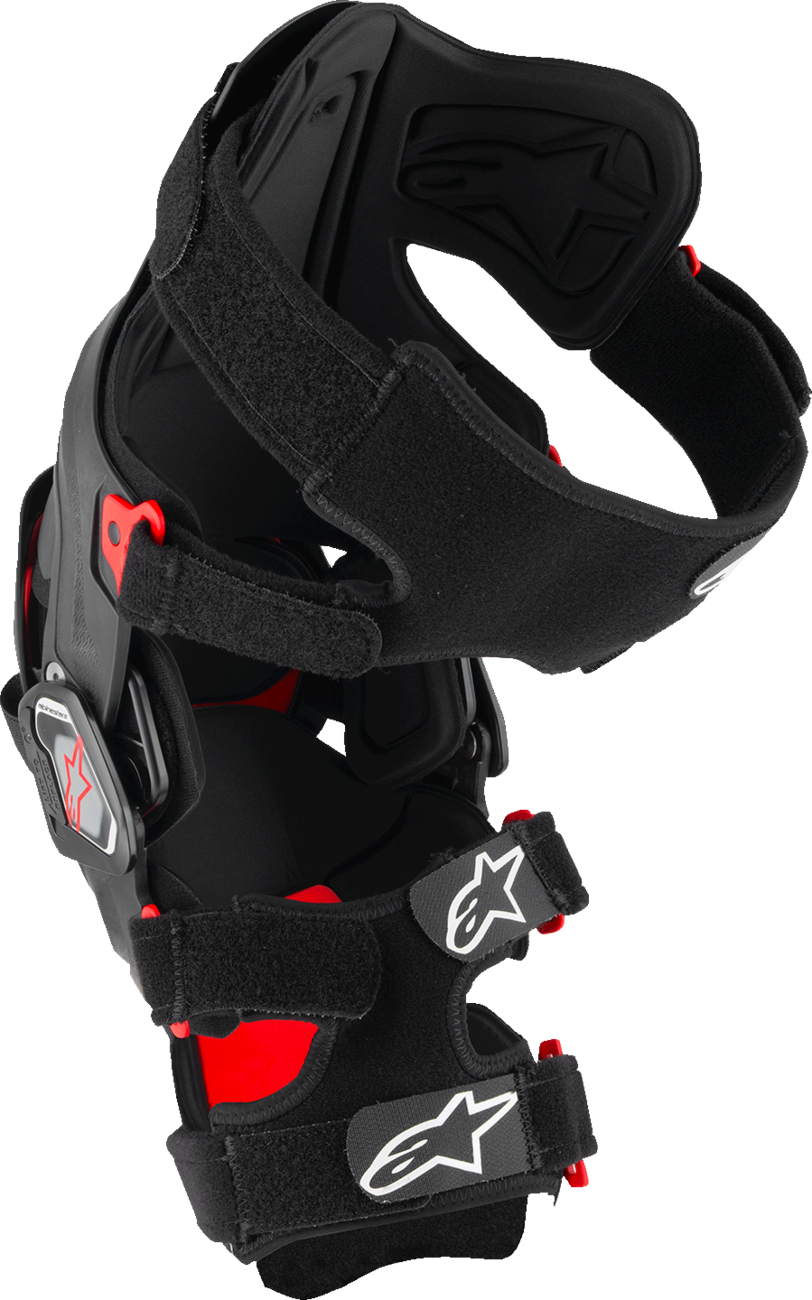 Alpinestars - RK-7 Plasma Knee Braces - Black/Red
