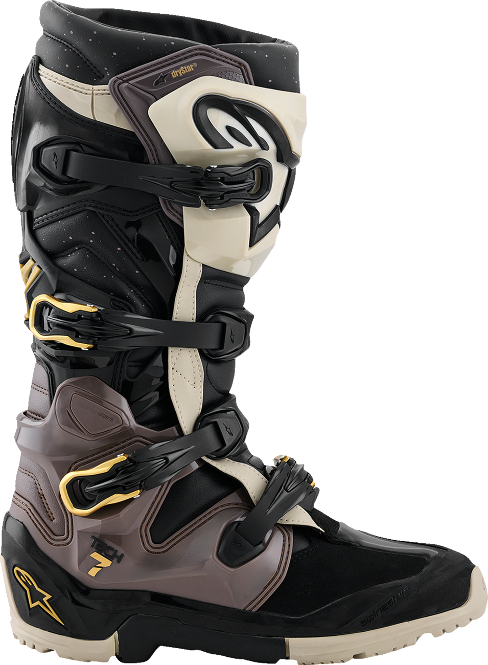 Alpinestars - Tech 7 Enduro Drystar® Boots - Black/Dark Gray/Gold