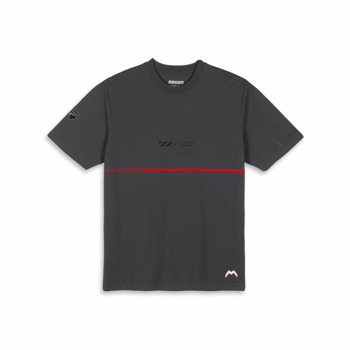 98780506 - Monster Sport Livery T-shirt - GRAY