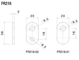 FR218 - RIZOMA - Mounting Kit For Rear Turn Signals