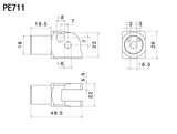 PE711 - RIZOMA - Peg Mounting Kit