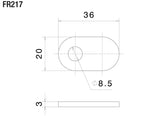 FR217 - RIZOMA - Mounting Kit For Turn Signals