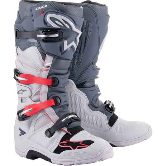 Alpinestars - Tech 7 Enduro Boots - Gray/Red