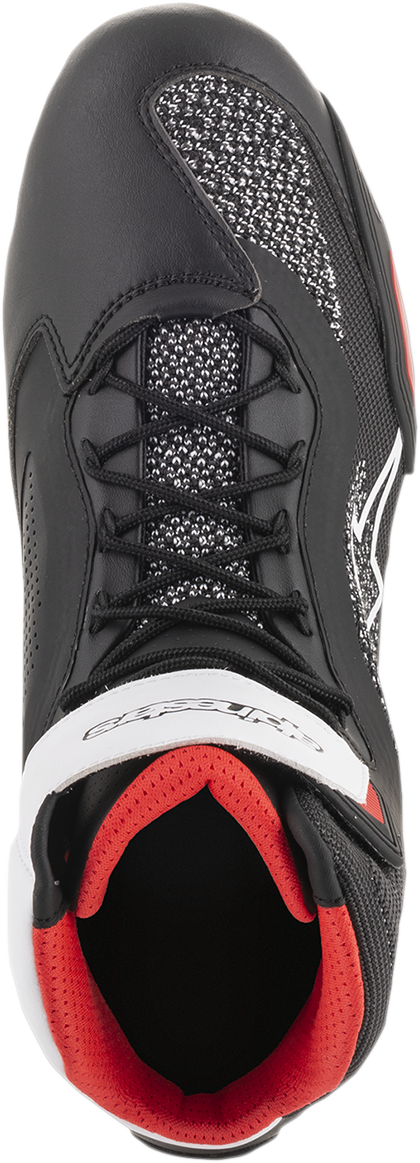 Alpinestars - Faster-3 Rideknit® Shoes - Black/White/Red