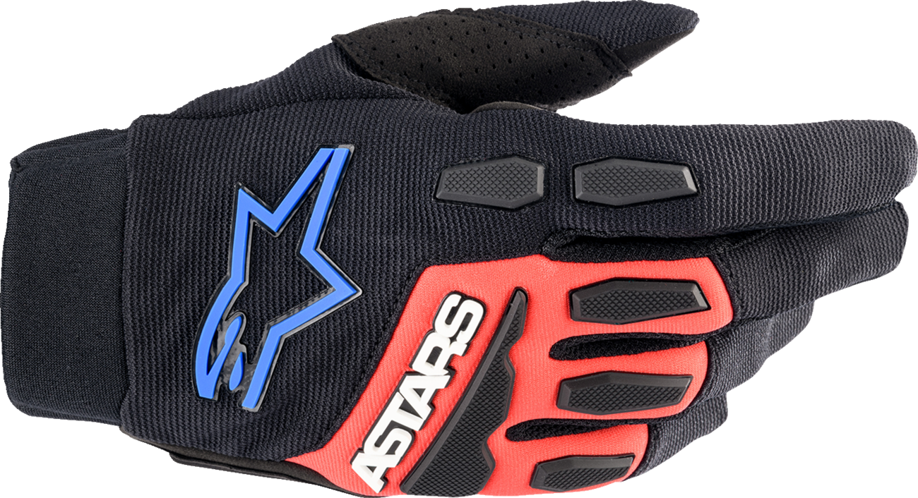 Alpinestars - Full Bore XT Gloves - Black/Bright Red/Blue