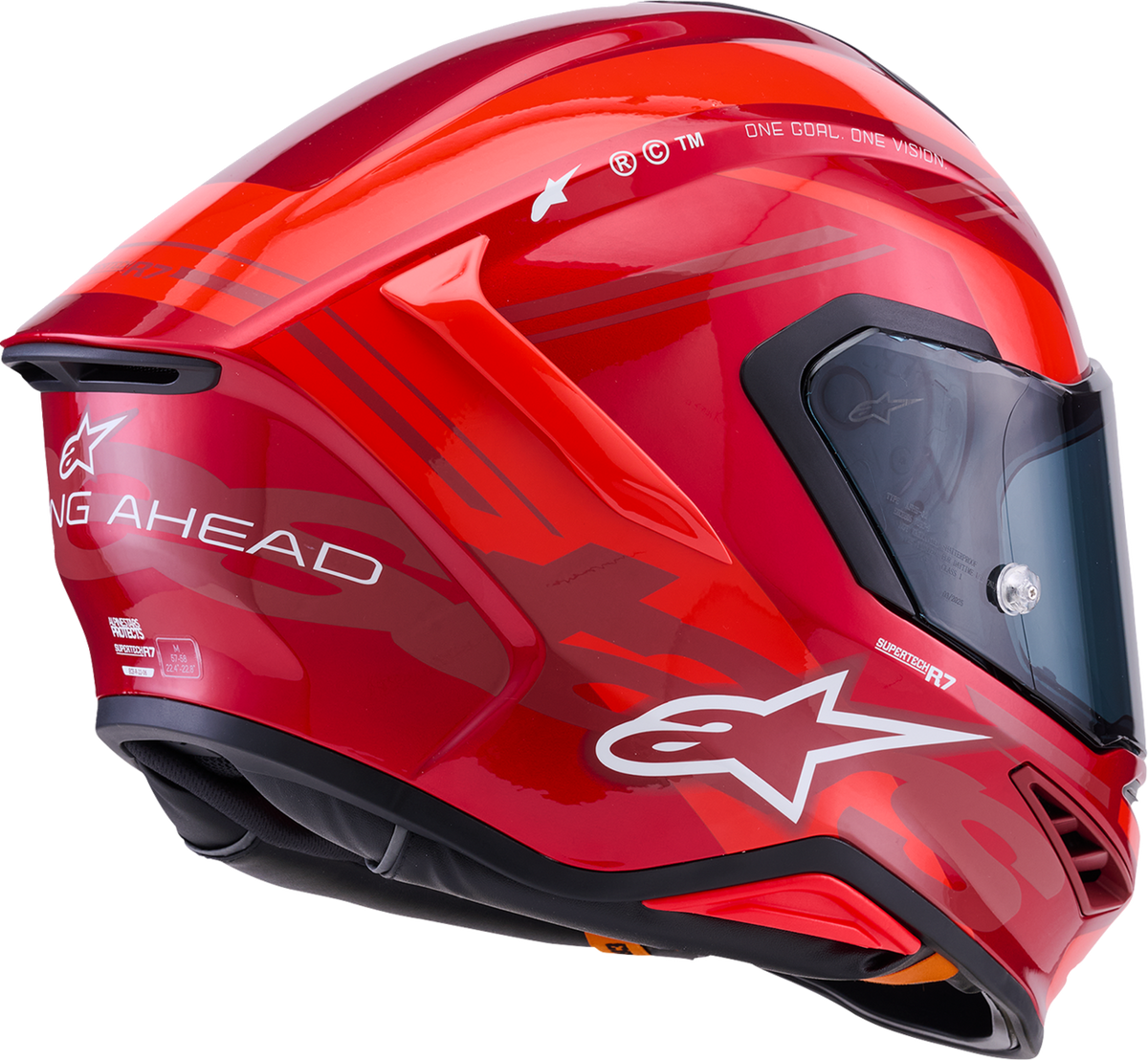 Alpine R7 Colors Alpinestars - Supertech R7 Helmet - 22.06 - A-Core - Gloss Red/White ...