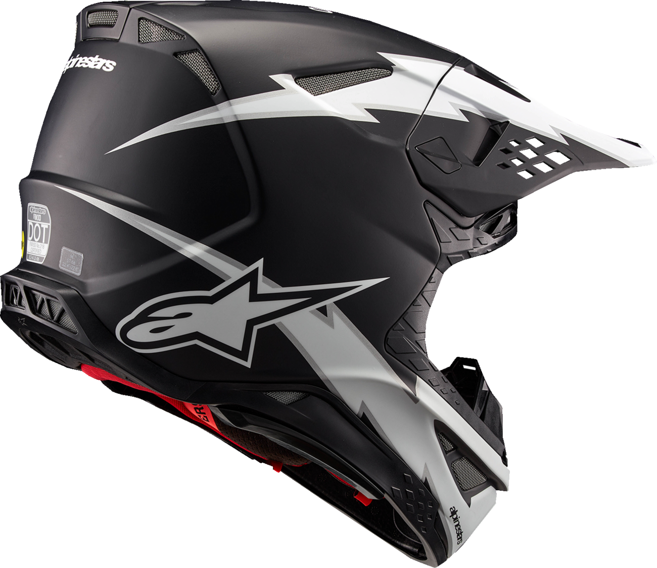 Alpinestars - Supertech M10 Helmet - Ampress - MIPS® - Matte Black/White