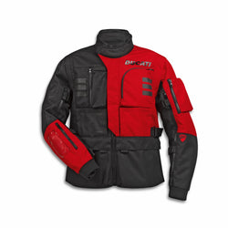 98109264 - Ducati Explorer 2.0 Fabric jacket - MENS BLACK/RED