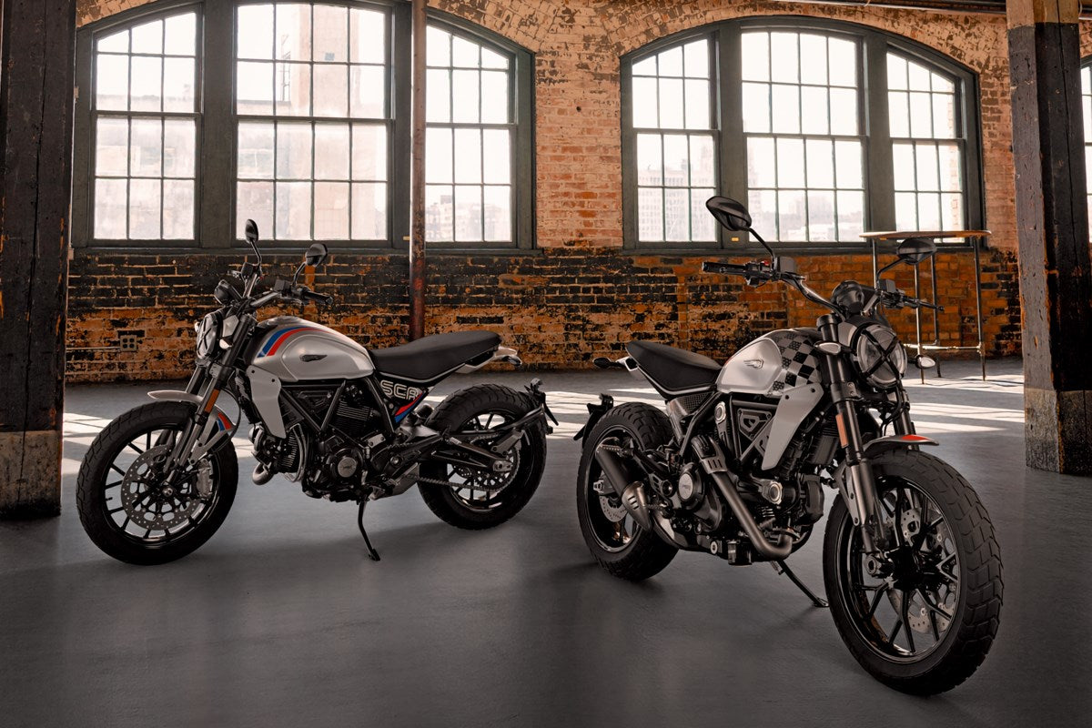 97181591AB - Old Skool Checkerboard fairings - Scrambler Icon