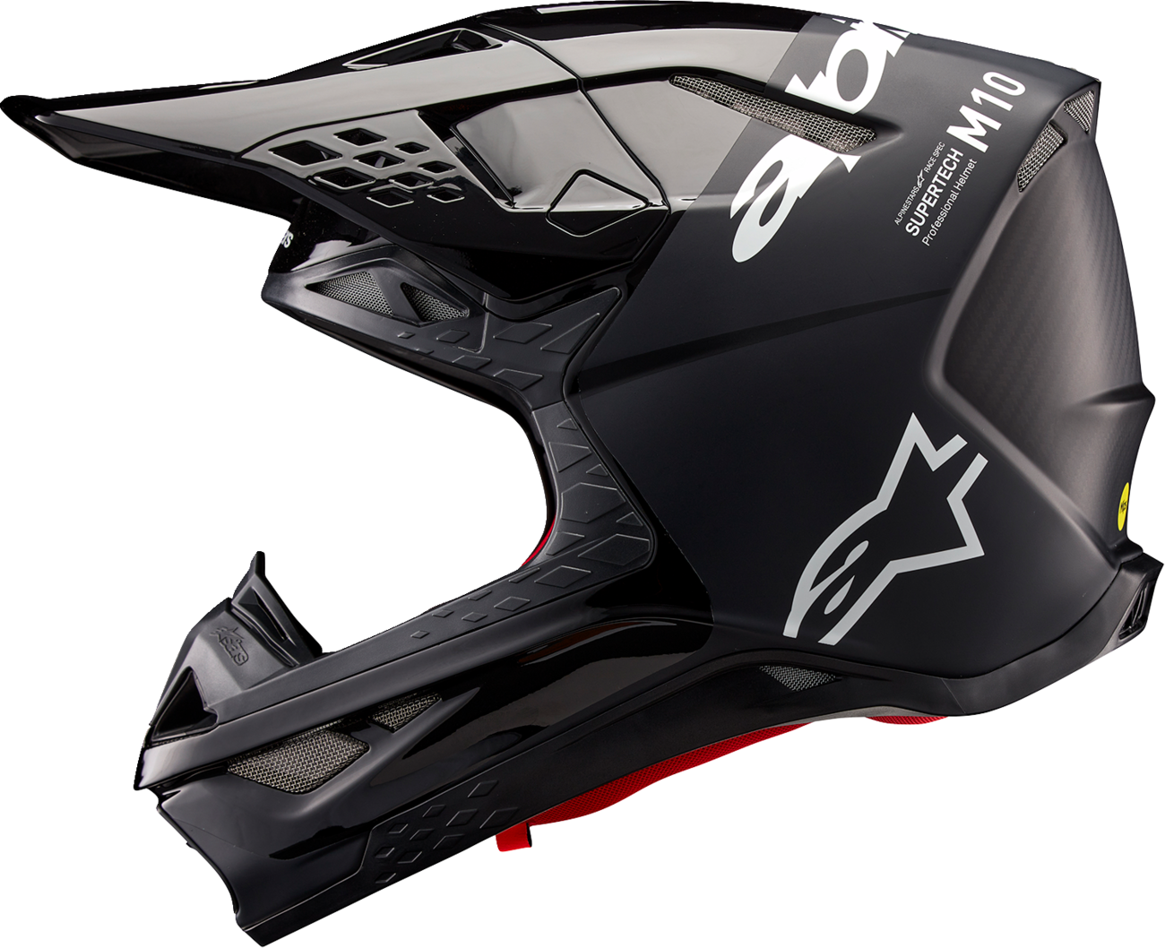 Alpinestars - Supertech M10 Helmet - Flood - MIPS® - Black/Dark Gray