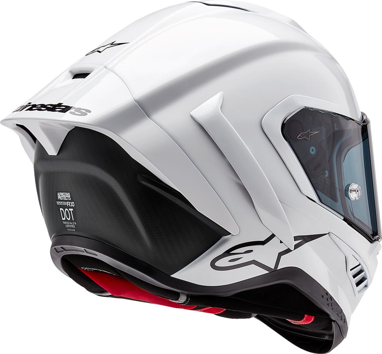Alpinestars - Supertech R10 Helmet - Solid - Gloss White