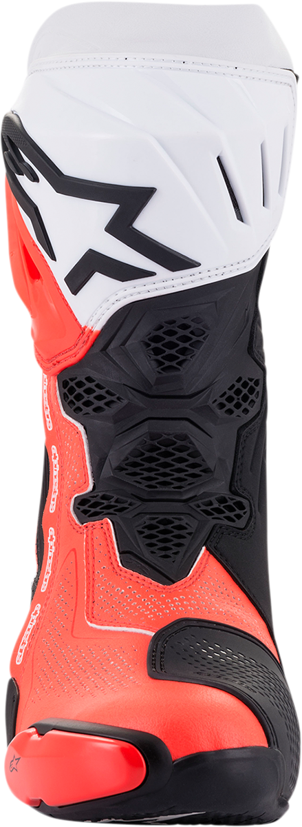 Alpinestars - Supertech V Boots - Black/Fluo Red/White