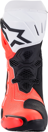 Alpinestars - Supertech V Boots - Black/Fluo Red/White