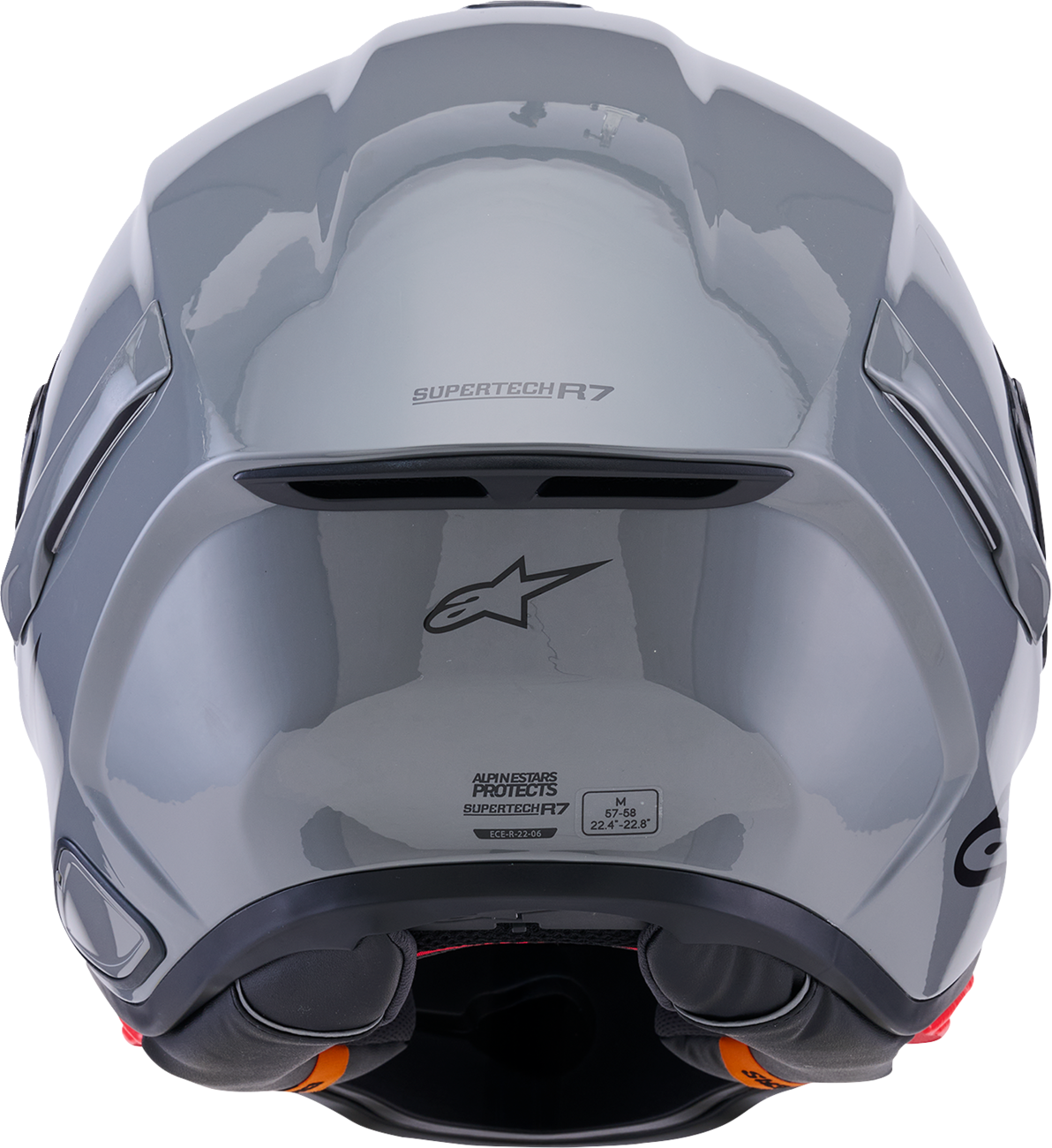 Alpinestars - Supertech R7 Helmet - 22.06 - Solid - Gloss Gray