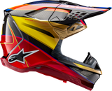 Alpinestars - Supertech M10 Helmet - Era - MIPS® - Gloss Gold/Yellow/Rio Red