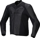 Alpinestars - Faster v3 Airflow Leather Jacket - Black/Black