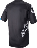 Alpinestars - Racer V3 Short-Sleeve Jersey - Black/Bright Blue