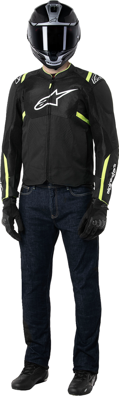 Alpinestars - T-SPS Air v2 Jacket - Black/Yellow Fluo