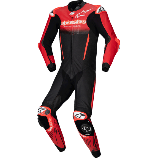 Alpinestars - GP-R7 1-PC Leather Suit - Black/Mid Red