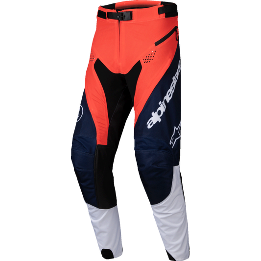Alpinestars - Pro-Dura Pants - Navy/Hot Orange/White