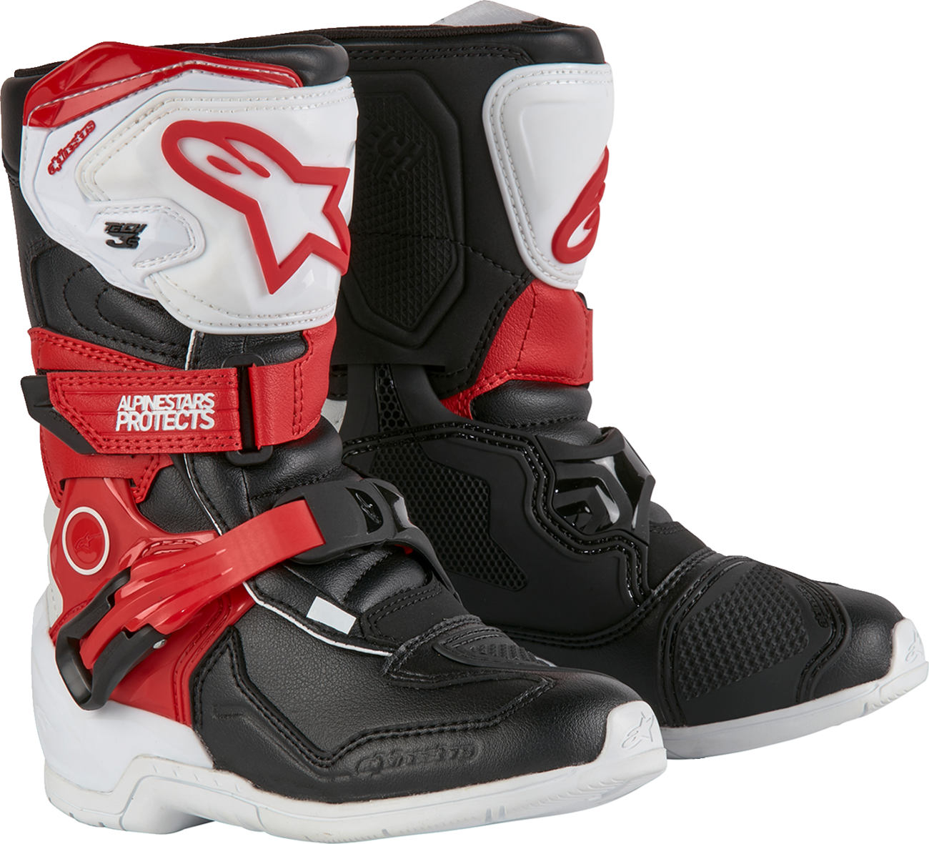 Alpinestars - Kids Tech 3S Boots - Red/Black/White