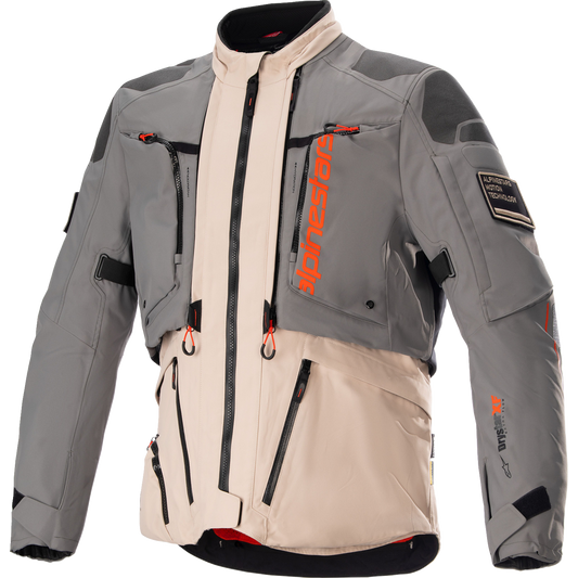 Alpinestars - AMT-10R Drystar® XF Jacket - Fur Gray/Pale Brown/Spicy Orange