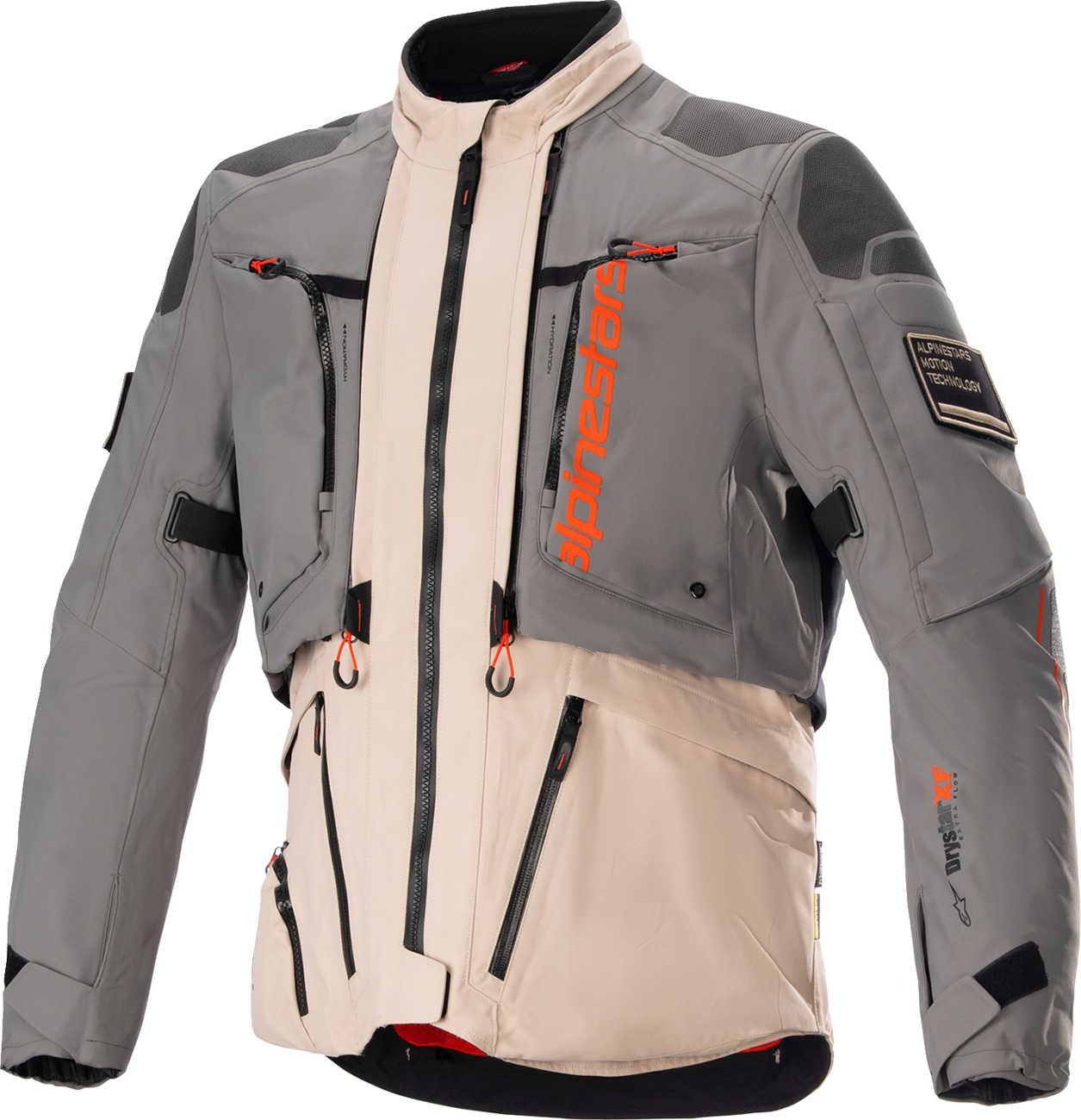 Alpinestars - AMT-10R Drystar® XF Jacket - Fur Gray/Pale Brown/Spicy Orange