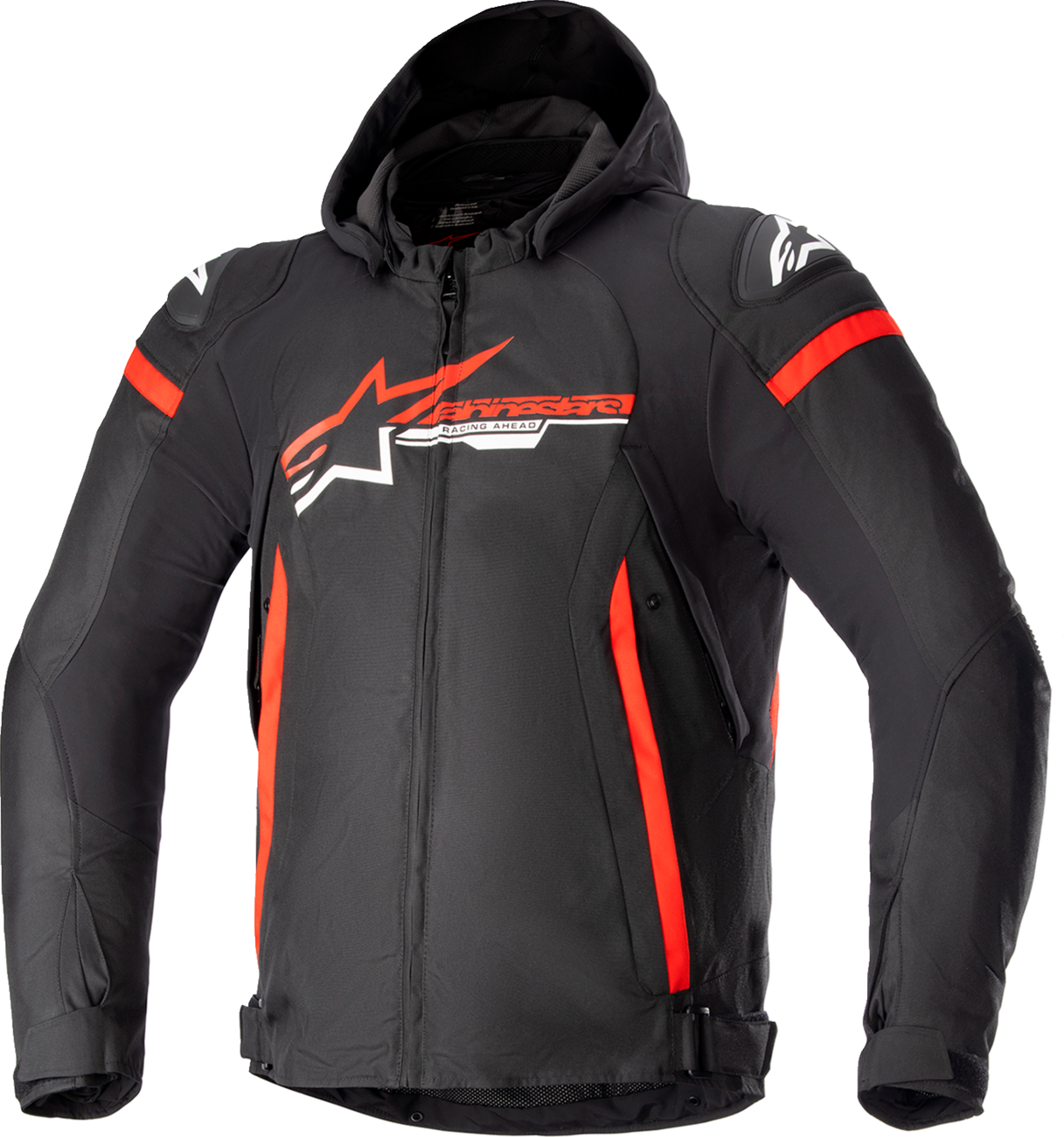 Alpinestars - Zaca Waterproof Jacket - Black/Bright Red/White
