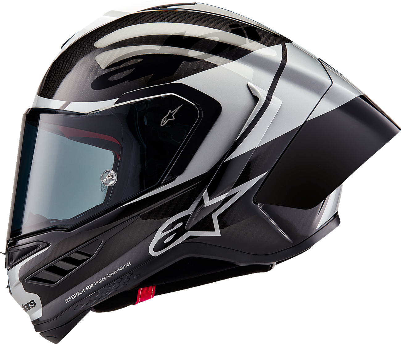 Alpinestars - Supertech R10 Helmet - Element - Carbon/Silver/Black