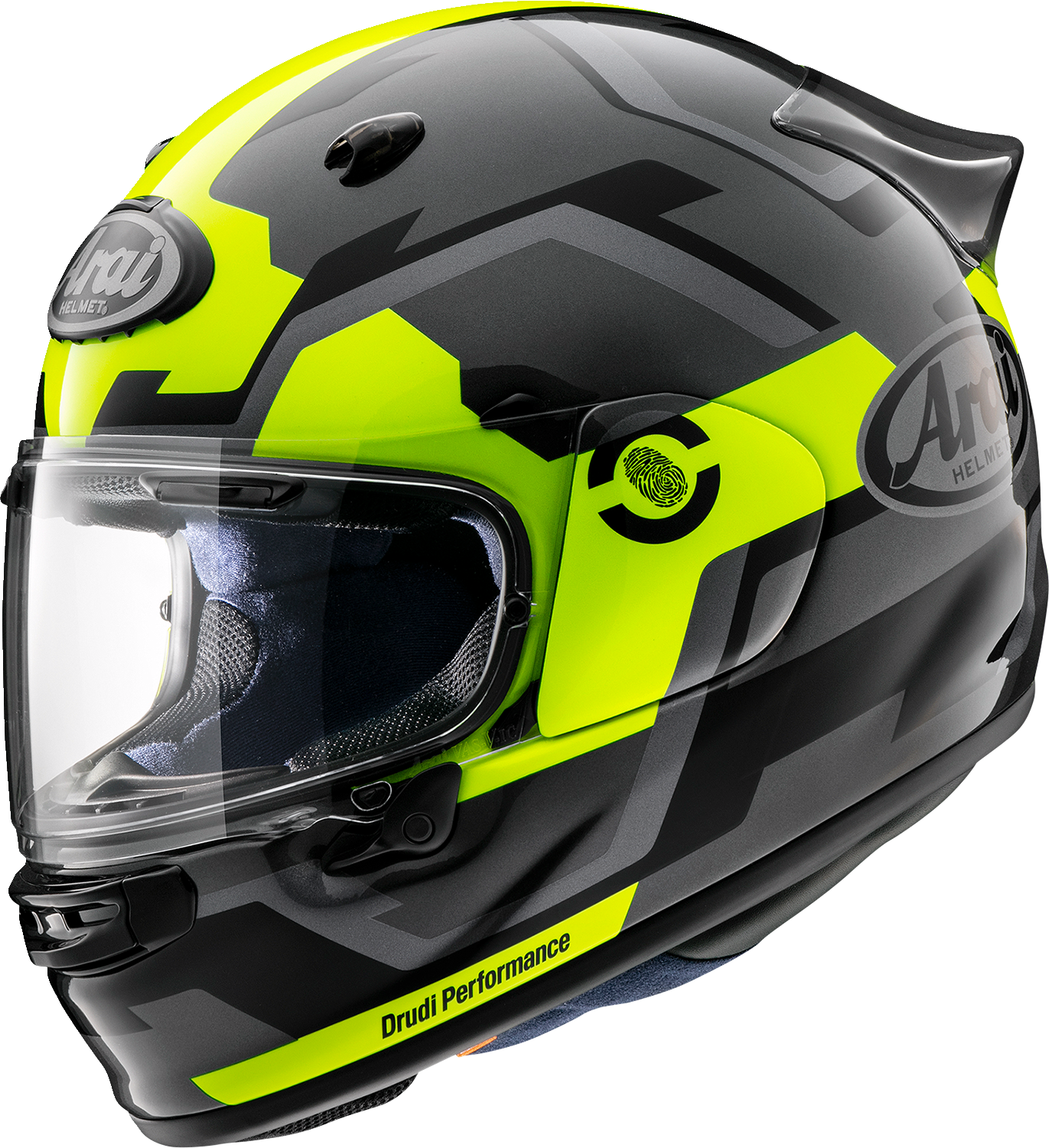 Arai Helmets - Contour-X Helmet - Face - Fluorescent Yellow
