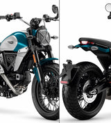 97181131AF - Scrambler Icon painted bodywork kit - SPARKING BLUE