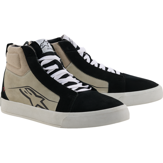 Alpinestars - Ride-63 Leather Shoes - Black/Cool Gray/White