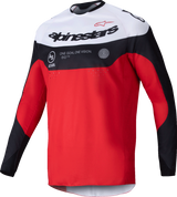 Alpinestars - Pro-Dura Long-Sleeve Jersey - Black/Bright Red/White