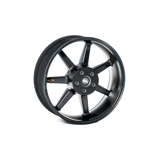 BST 7 Spoke Carbon Fiber Rear Wheel Dual-Sided (6"x17")
