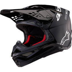 Alpinestars - Supertech M10 Helmet - Flood - MIPS® - Black/Dark Gray