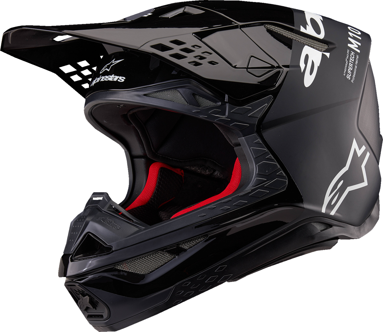 Alpinestars - Supertech M10 Helmet - Flood - MIPS® - Black/Dark Gray