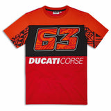 98771218 - Dual Pecco Bagnaia 63 T-shirt