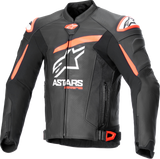 Alpinestars - GP Plus R v4 Airflow Leather Jacket - Black/Red Fluo/White