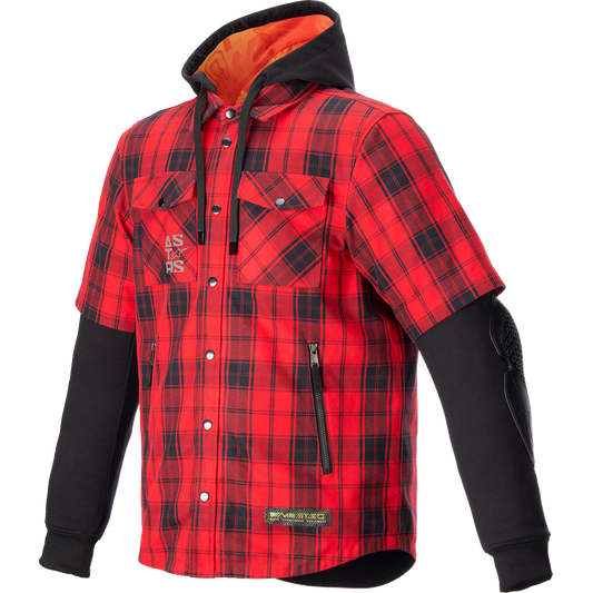 Alpinestars - MO.ST.EQ Tartan Jacket - Red/Black