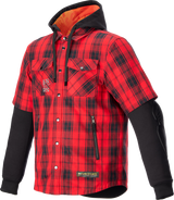 Alpinestars - MO.ST.EQ Tartan Jacket - Red/Black