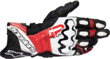 Alpinestars - GP Plus R V3 Leather Gloves - Black/White/Bright Red