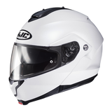 HJC - C91 - SEMI FLAT PEARL WHITE