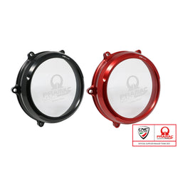 CA200 - CNC Racing PRAMAC RACING LIMITED EDITION Clear Wet Clutch Cover for the Ducati Panigale 1299/1199/959  Superleggera (and 899 too with modification)