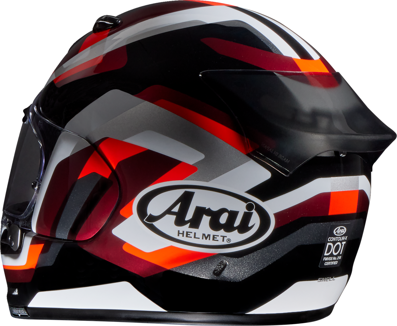 Arai Helmets - Contour-X Helmet - Snake - Red