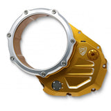 CA503 - CNC Racing Clear Wet Clutch Cover for the Ducati Hypermotard 821 (2015) / 939 / 950, Multistrada 950, Supersport /S, Monster 821, Scrambler 1100