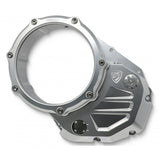 CA503 - CNC Racing Clear Wet Clutch Cover for the Ducati Hypermotard 821 (2015) / 939 / 950, Multistrada 950, Supersport /S, Monster 821, Scrambler 1100