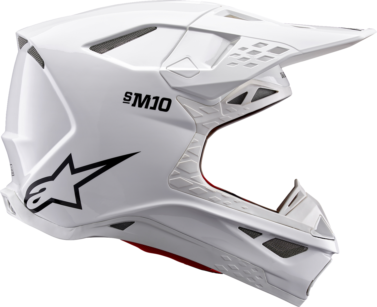 Alpinestars - Supertech M10 Helmet - Solid - MIPS® - Gloss White