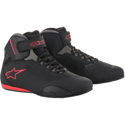 Alpinestars - Sektor Vented Shoes - Black/Gray/Red